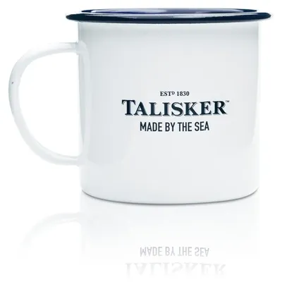Produktbild von Talisker Whisky Becher Emaile Glas 0,2l Tasse Metall Gläser Kaffee On Ice Cup