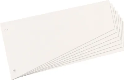 Produktbild von Herlitz 10838506, Flexibles Lesezeichen, Weiß, Karton, 100 Stück(e)