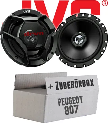 Produktbild von JVC CS-DR1720 - 16,5cm 2-Wege Koax-Lautsprecher - Einbauset passend für Peugeot 807 - justSOUND