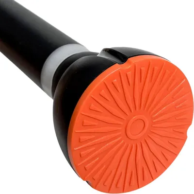 Produktbild von Edelstahl Duschvorhangstange borenlos verstellbar 85-126CM Bad