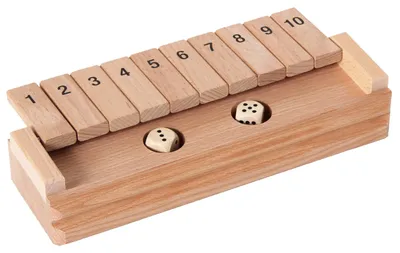 Image de Solidchoice - Grand jeu de plateau pliable avec dés, jeu de stratégie