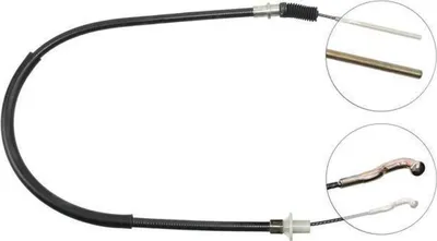 Produktbild von A.B.S. K22870 Kupplungsseil Seilzug für OPEL REKORD E (17-19, 11, 14, 16)