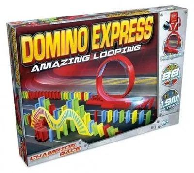 Image de Domino express amazing looping - champion race - goliath - 81007 - jeu construction