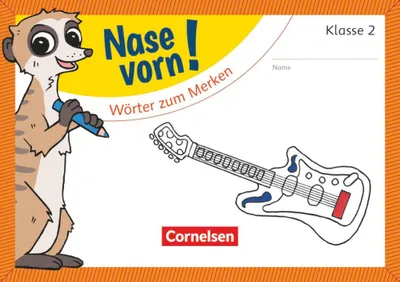 Obrázok produktu pre Nase vorn! - Deutsch 2. Schuljahr - Wörter zum Merken