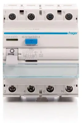Produktbild von Hager CDA 440 D FI Schutzschalter