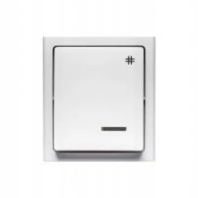 Image de Polmark Bravo Interrupteur Croix IP54 Blanc