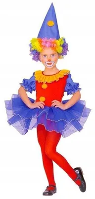 Obrázek produktu pro "BALLERINA CLOWN" (kostým s tutu, klobouk)