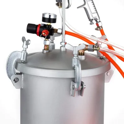 Immagine prodotto di Spruzzatore a pressione - Pistola a spruzzo - Applicatore a spruzzo - Nebulizzatore di vernice - Pistola a spruzzo - Capacità: 10 litri