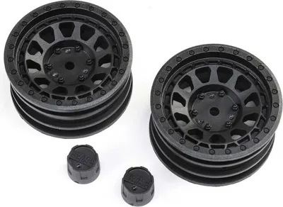 Produktbild von Axial 1.9 Black Rhino Primm Felgen Wheels, 12mm Hex, Black (2)
