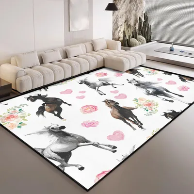 Antirutsch-Teppichunterlage, waschbar, 150x200 cm