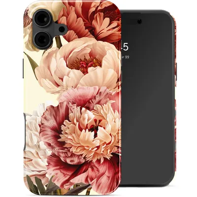 Produktbild von Selencia Vivid Backcover mit MagSafe für das Apple iPhone 16 – Vintage Peony