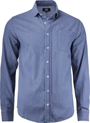 Produktbild von Cutterandbuck Ellensburg Denim shirt