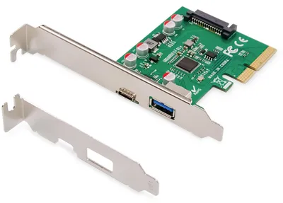 Obrázek produktu pro DIGITUS PCIe Karte, USB Type-C + USB A