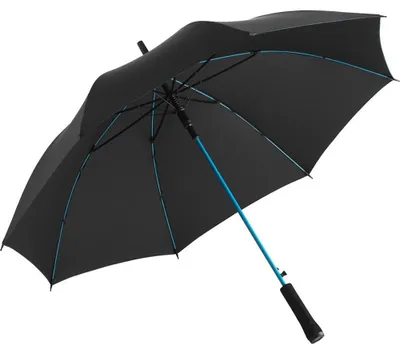 Productafbeelding van Fare - "Colourline" paraplu, model LT4571 (één maat) (zwart/benzine)