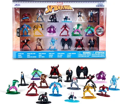 Obrázok produktu pre Marvel Nano Metalfigs Diecast Minifigures 18-pack Wave 9 4 cm