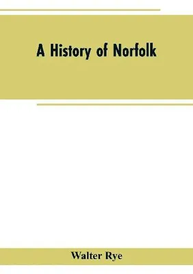 Produktbild von A History of Norfolk