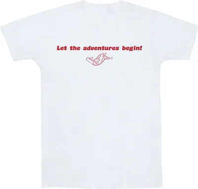 Produktbild von Disney - "Let The Adventures Begin" T-Shirt für Herren BI52463 (3XL) (Weiß)