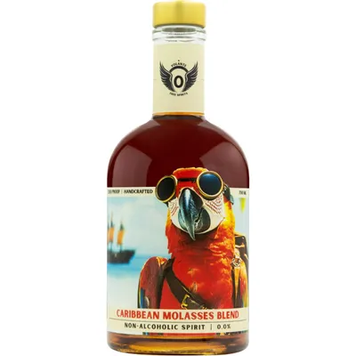 Produktbild von Volante Caribbean Molasses Blend Spirit alkoholfrei 0,0% – 700 ml (Melasse)