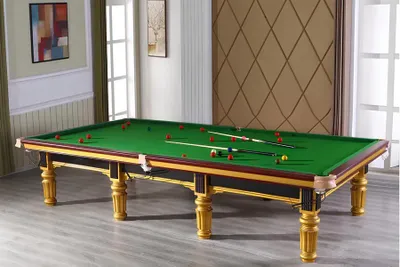 Produktbild von Designer Billardtisch Pooltisch Spielbillardtisch Turniertisch 12ft Tisch