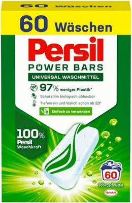 Produktbild von Persil Power Bars Uniwersalne kapsułki do prania, 1,77 kg (PRODUKT Z NIEMIEC)