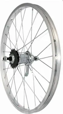 Obrázek produktu pro Kolo zapletené s torpédem Velosteel 26" 559-21 zadní 36 děr stříbrné