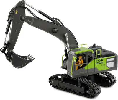 Produktbild von RC-Bagger Ferngesteuerter Bagger, RC Kettenbagger Spielzeug mit Akku, 2,4 GHz