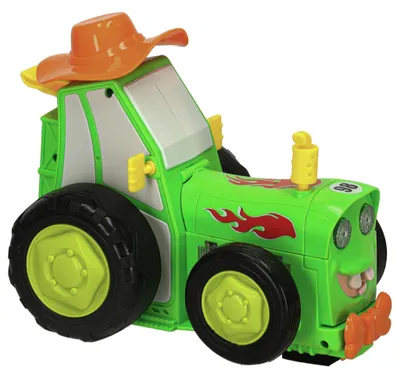 Obrázok produktu pre Diaľkovo ovládaný RC skákací tancujúci traktor hračka s hudbou, nabíjateľný, zelený