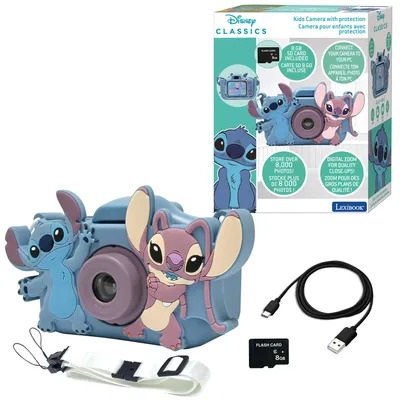 Immagine prodotto di Lexibook, fotocamera per bambini 4-in-1 con custodia protettiva, modello DJ078DLXB