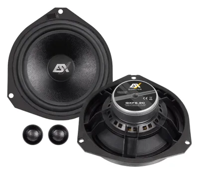 Zdjęcie produktu dla ESX QXF6.2C, 2-drożny, 180 W, 90 W, 3 Ω, 50 - 24000 Hz, 5,1 cm