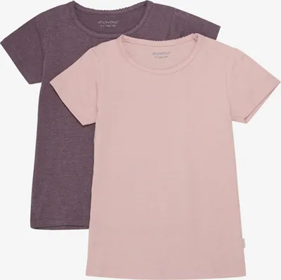 Produktbild von Minymo 2er Pack T-Shirt Misty Rose 140