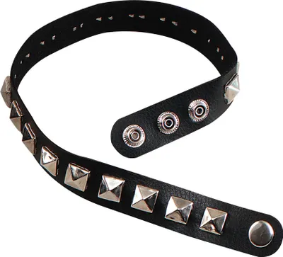 Immagine prodotto di Bristol Novelty Collana unisex con borchie, per adulti BN1656 (taglia unica) (nero)