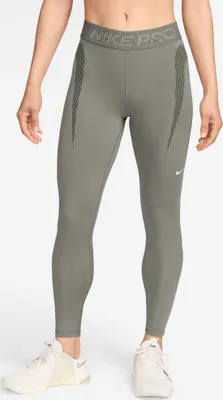 Produktbild von Nike W Np Df Mr 7/8 Tight Tt Grx Light Army/Cargo Khaki/White Light Army/Cargo Khaki/White Xl