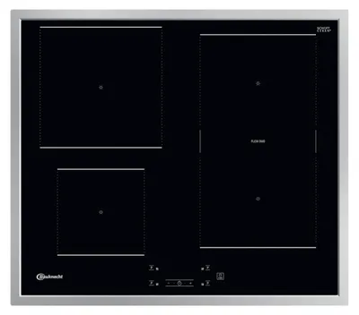 Produktbild von Bauknecht BU 1760C FT, Schwarz, Integriert, 60 cm, Zonen-Induktionskochfeld, Keramik, 4 Zone(n)