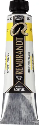 Produktbild von Rembrandt Acrylfarbe Tube 40 ml Azogelb Zitrone 267