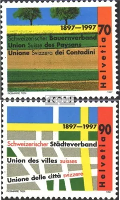 Produktbild von Briefmarken Schweiz 1997 Mi 1616-1617 (kompl.Ausg.) postfrisch Jahresereignisse