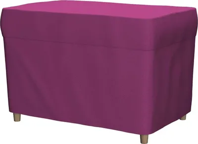Produktbild von Dekoria Bezug für Fußhocker Strandmon, amarant,