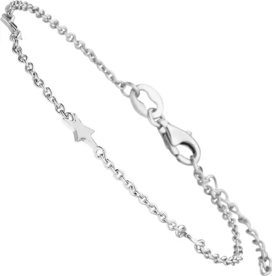 Produktbild von Armband Sterne 925 Sterling Silber 19 cm