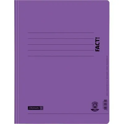 Produktbild von BRUNNEN Papp-Schnellhefter FACT! violett 102010468