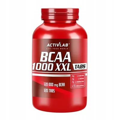 Produktbild von Aminokwasy 120 tabletek BCAA 1000 XXL suplement diety