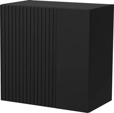 Produktbild von Dmora Hängeschrank Fonteno 49,9x50h cm Anthrazit Schwarz, ein Verstellbares Regal