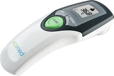 Image de Medisana Ecomed TM 65 E Thermomètre médical blanc/gris, M23400