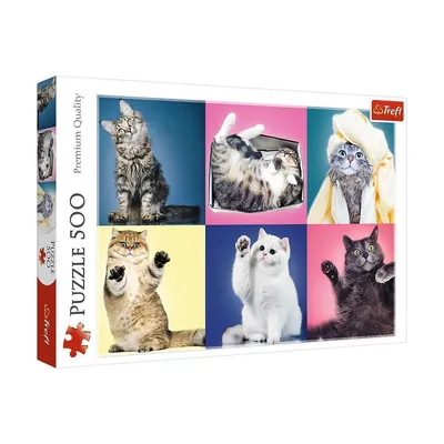 Obrázek produktu pro Puzzle 500 Koťata 37377