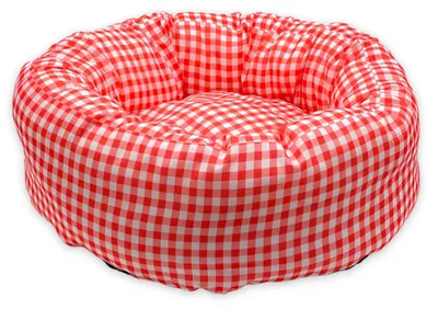 Obrázek produktu pro Pelíšek pro psy – Pohodlné pelíšek – Kulatý tvar – Protiskluzová spodní strana – Zvýšený okraj – Průměr 35 cm – Miska pro zvířata