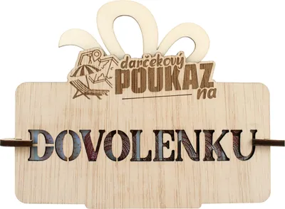 Obrázek produktu pro Dárkový poukaz na dovolenou SK