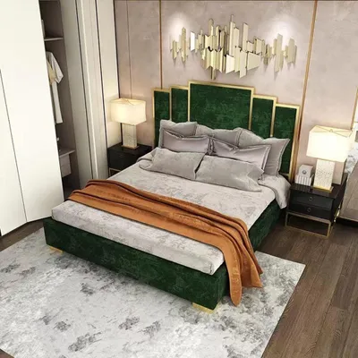 Immagine prodotto di Letto 2x comodino 3 pezzi cameretta design moderno comodini