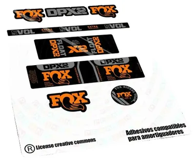Image de Autocollants, vinyle de haute qualité, couleurs personnalisées, orange