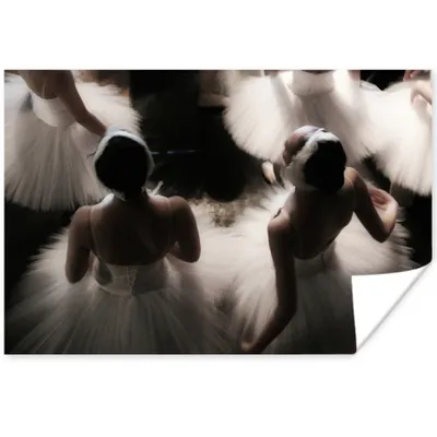 Produktbild von MuchoWow® Poster Ballett - Ballerina - Tanz 120x80 cm - Bilder