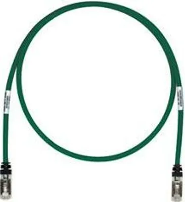 Image de Panduit Cat6A F/UTP RJ45 Câble réseau vert 5 m F/UTP (FTP)