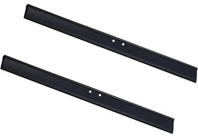 Produktbild von Ersatzlippe für Duschabzieher 25cm Schwarz Silikon 2 Stück