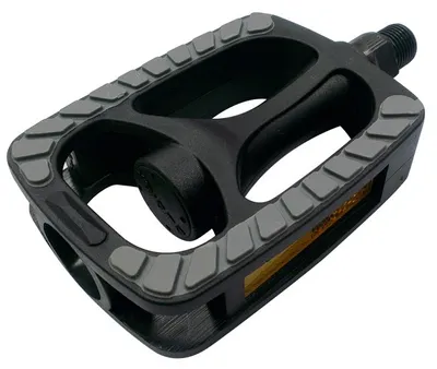 Image de Marwi Pédales SP-813 avec revêtement antidérapant gris plastique noir